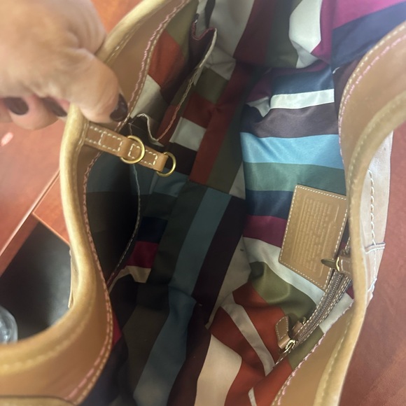 Coach leather Ergo Legacy tan - Picture 8 of 9